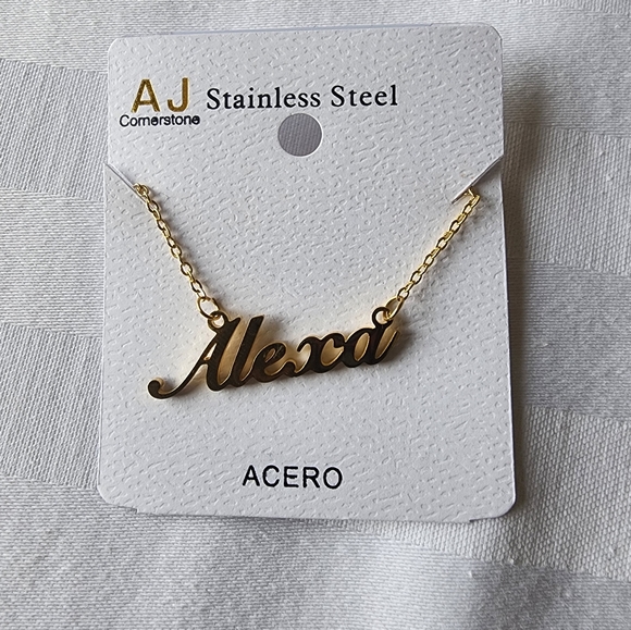 🔥GOLD "ALEXA" NECKLACE🔥 - Picture 6 of 6